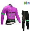 Kind Fietskleding (Wielershirt Lange Mouw + Fietsbroek Lang) 2017 Astana Pro Team N003 Kind Fietskleding (Wielershirt Lange Mouw + Fietsbroek Lang) 2017 Astana Pro Team N003